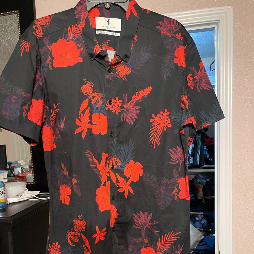 Father sons mens shirt